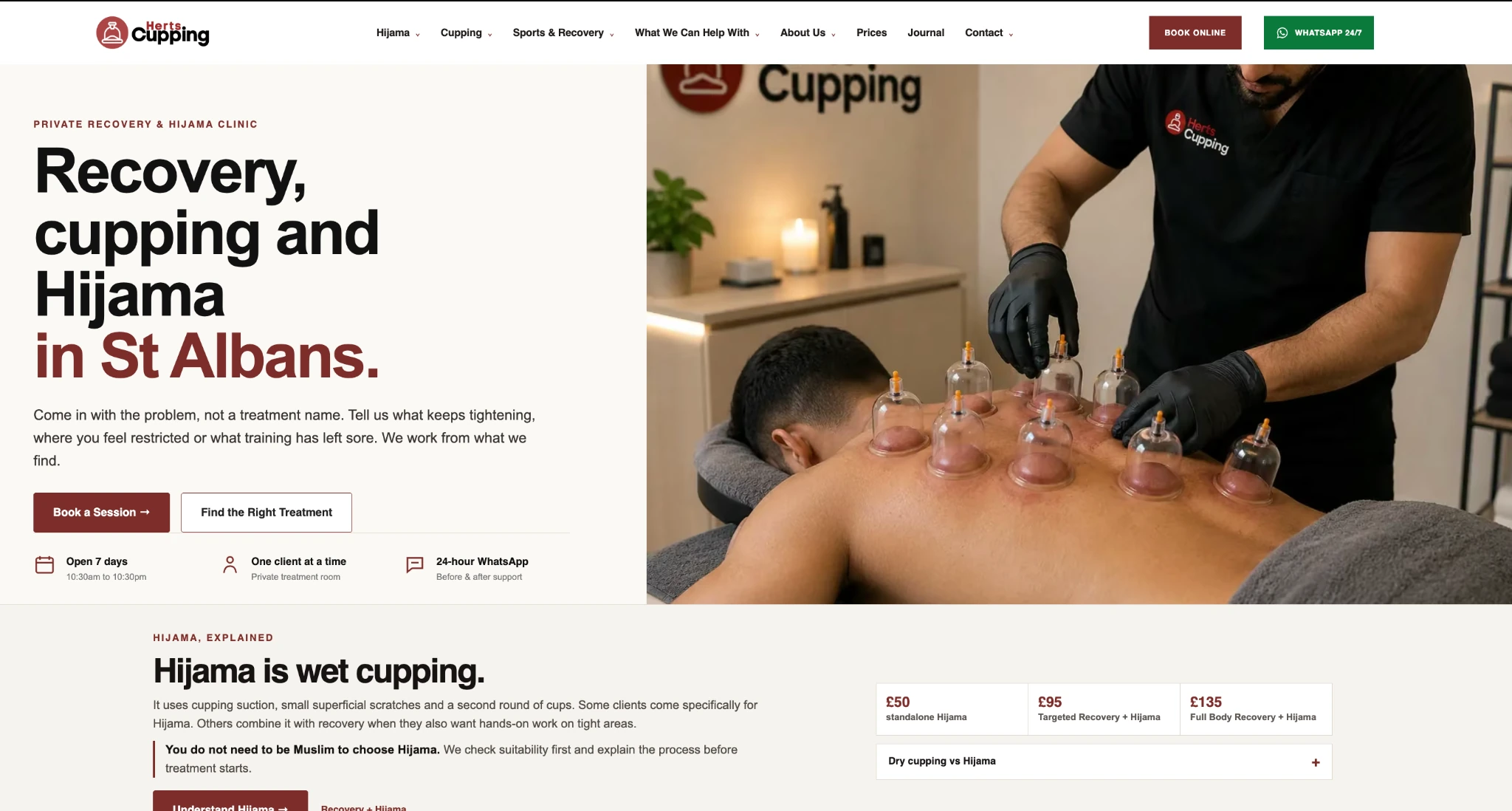 Herts Cupping project presentation