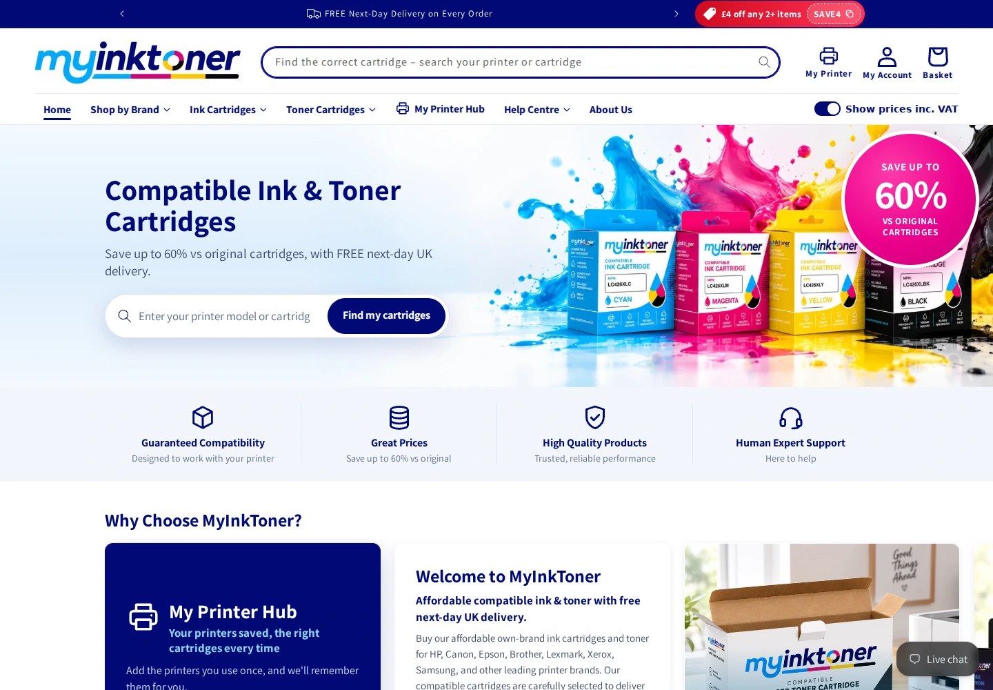 Printer supplies compatibility and repeat-ordering interface