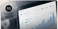 Website performance and analytics dashboard